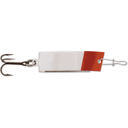 Luhr-Jensen Super Duper Magnum Cast Spoon 1/4 oz. (Nickel/Red Head)