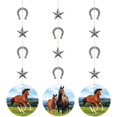 thumbnail image 1 of Wild Horse Décorations Suspendues, 3 Unités, 1 of 1