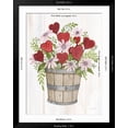 thumbnail image 5 of Art.com Rustic Valentine Bushel Basket Art Print by Kathleen Parr McKenna, Black Frame Wall Art, 32" x 40", 5 of 5