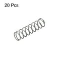 thumbnail image 2 of Unique Bargains 3mmx0.3mmx10mm 304 Ressort de Compression en Acier Inoxydable 2N Capacité de Charge, 30pcs, 2 of 5
