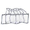 thumbnail image 1 of Caja de almacenamiento de ropa interior con compartimentos de 1 pieza (azul y gris) ZefeiWu 1327533460156, 1 of 1