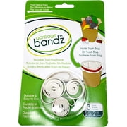 Garbage Bandz Reusable Elastic Rubber Bands For Trash Cans, 1-Pack (3 Pieces)