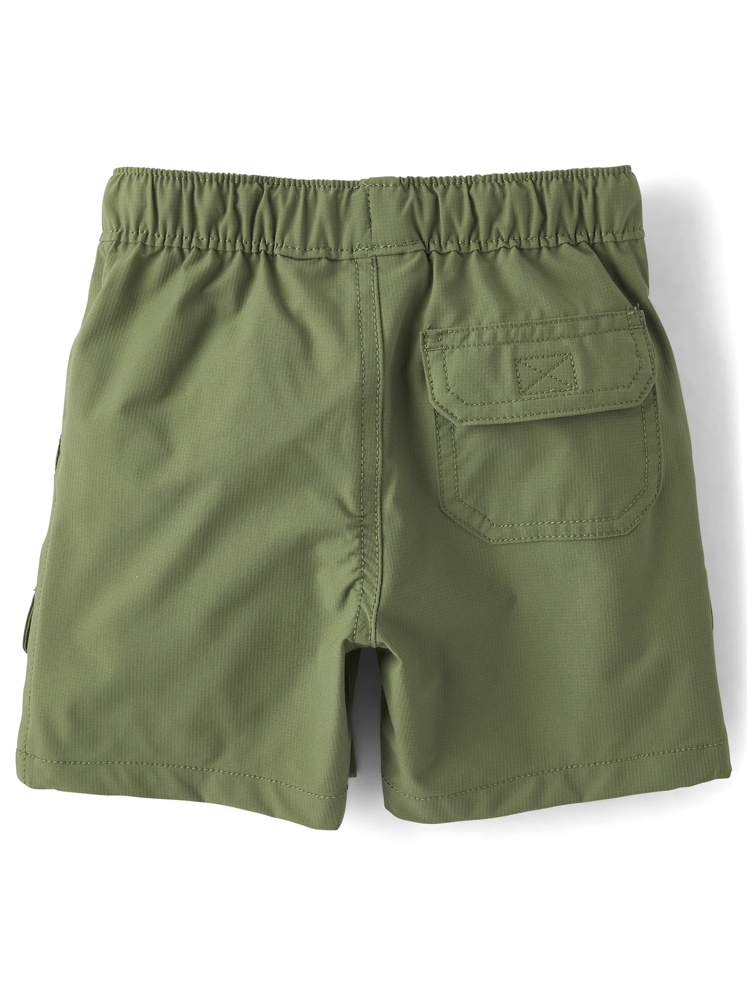 The Children's Place Baby & Toddler Boys Quick Dry Ripstop Cargo Shorts, Sizes 6M-5T