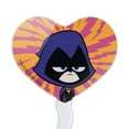 thumbnail image 2 of Teen Titans Go! Raven Heart Love Cupcake Picks Toppers Decoration Set of 6, 2 of 7