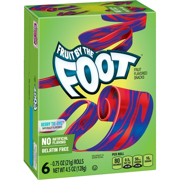 Fruit by the Foot Fruit Snacks, Berry TieDye, 4.5 oz