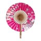 thumbnail image 1 of Ventilador de mano plegable de bolsillo de la flor de Sakura japonesa regalo de la decoración del partido del círculo redondo, 1 of 7