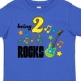 thumbnail image 4 of Inktastic Being Two Rocks Second Birthday Boys or Girls Toddler T-Shirt, 4 of 5
