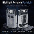 thumbnail image 5 of V30 Edc Flashlight Red Uv Green Warm White Light Emergency Signals Fluorescent Powerful 900 Lumen, 5 of 5
