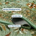 thumbnail image 5 of HOMERRY Area Rug 6' x 9' Rugs for Living Room Modern Washable Indoor Floral Print Carpet, Light Green, 5 of 5
