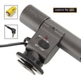thumbnail image 4 of Mini Condenser Pro Microphone For Canon Vixia HF R60 R62 R70 R72 R600 R700, 4 of 8