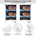 thumbnail image 2 of Wukai Ocean Scene with Noah's Ark Garden Flags Double Sided Welcome Garden Yard House Flags Outside Outdoor House (Only Flag), 2 of 8