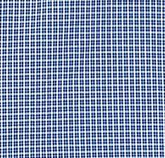 Blue With White Plaid