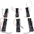 thumbnail image 1 of Aliotech Support de Batterie 3.7v 18650 Boîte de Rangement de Batterie 18650 DIY Support de Boîtier de Batterie 18650 Bouton Supérieur Fil de Batterie Simple Support de Boîte de Rangement de Batterie (6 Pack), 1 of 6