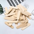 thumbnail image 3 of 500Pcs Mini Wood Popsicles Sticks Ice Cream Sticks Small 1.57 x 0.37 Inch Natural Wooden Blank Uncolored Craft Food Accessories, 3 of 9