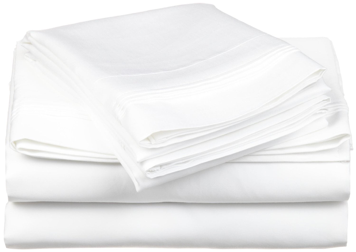 Wrinkle-Resistant Cotton-Blend Sheet Set - Walmart.com