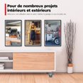 thumbnail image 5 of Juego de 4 ruedas para muebles de 50 mm - Ruedas giratorias con freno - 2 ruedas con freno, 2 ruedas giratorias Ruedas resistentes para uso en interiores y exteriores -, 5 of 5