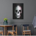 thumbnail image 4 of Luxe Metal Art 'Italian Skull' by Nicklas Gustafsson, Metal Wall Art, 24"x36", 4 of 9