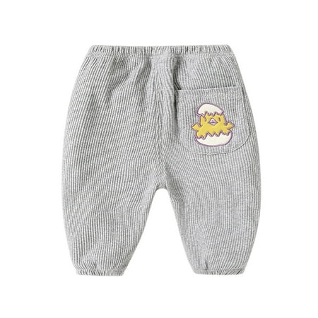 

ZHAGHMIN Boys Jogger Pants Children Toddler Kids Baby Boys Girls Cute Cartoon Animals Ribbed Pants Trousers Outfits Clothes Footed Pants 9 Months Christmas Sweater Baby Boy Clothes 18 Months Cute Ba