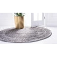 thumbnail image 3 of Unique Loom Midnight Bromley Rug, Dark Gray (5' 0 x 5' 0), 3 of 3