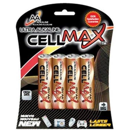 (( pack 16 )) The Battery Spot 145133690 CM-lR6-BP4 AA Ultra Alkaline Battery - 4 Piece 
