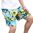 thumbnail image 1 of Pantalones de playa para hombre, de secado rápido, sueltos, finos, de cinco puntos, para hombre, deportivos, informales, de secado rápido, para playa, 1 of 6