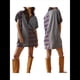 thumbnail image 3 of Vestido Minivestido de Verano Y2k con Rayas en Contraste para Mujer, Estilo Babydoll, con Retazos, Cuello en V, Corta, Estilo Vintage Azul y M, 3 of 8