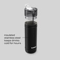 thumbnail image 6 of Bubba Water Bottle, 32 Oz, Stainless Steel, Vacuum Insulated Leakproof, DualSip 2-Way Lid, Office Siren, 6 of 10
