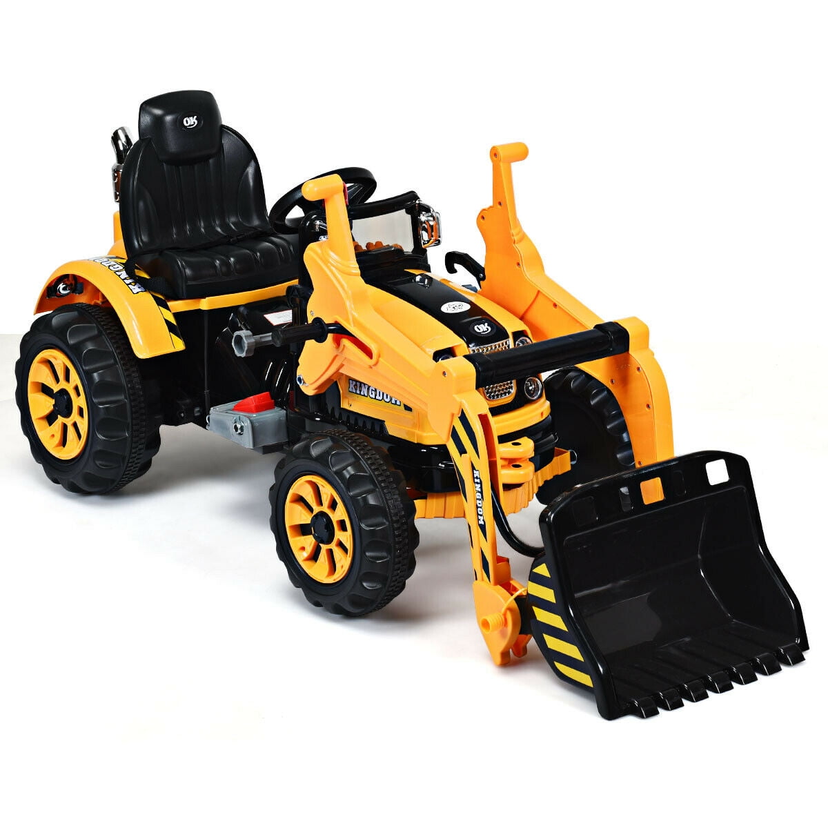 kids ride on digger