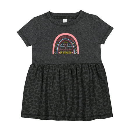 

Inktastic Handpicked for Earth by My Great Grandma in Heaven Rainbow Girls Baby Dress