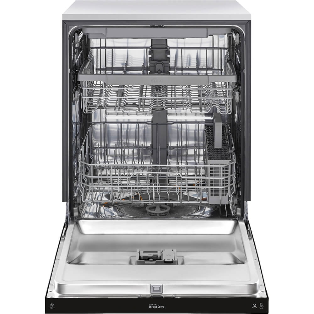 LG LDFN4542B 48 dBa Black Front-Control Built-In Dishwasher