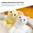 thumbnail image 4 of Simulation Animal Doll Plush Cat Plaything Stuffed Animal Doll for Home Kids Toy, 4 of 9