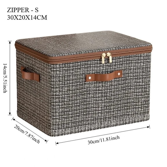 Collapsible Closet Organizer Container Home Wardrobe Clothing Storage Bin Decorative Storage Box for Organizing Clothes Blanket