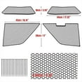 thumbnail image 2 of ALLTIMES Radiator Mesh Grille for Corvette C8 2020-2023, Aluminum Durable Black Powder Coated, 2 of 11