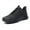 Black, variant on YOURDIARY Mens Casual Walking Shoes Comfortable Sports Shoes Running Sneakers