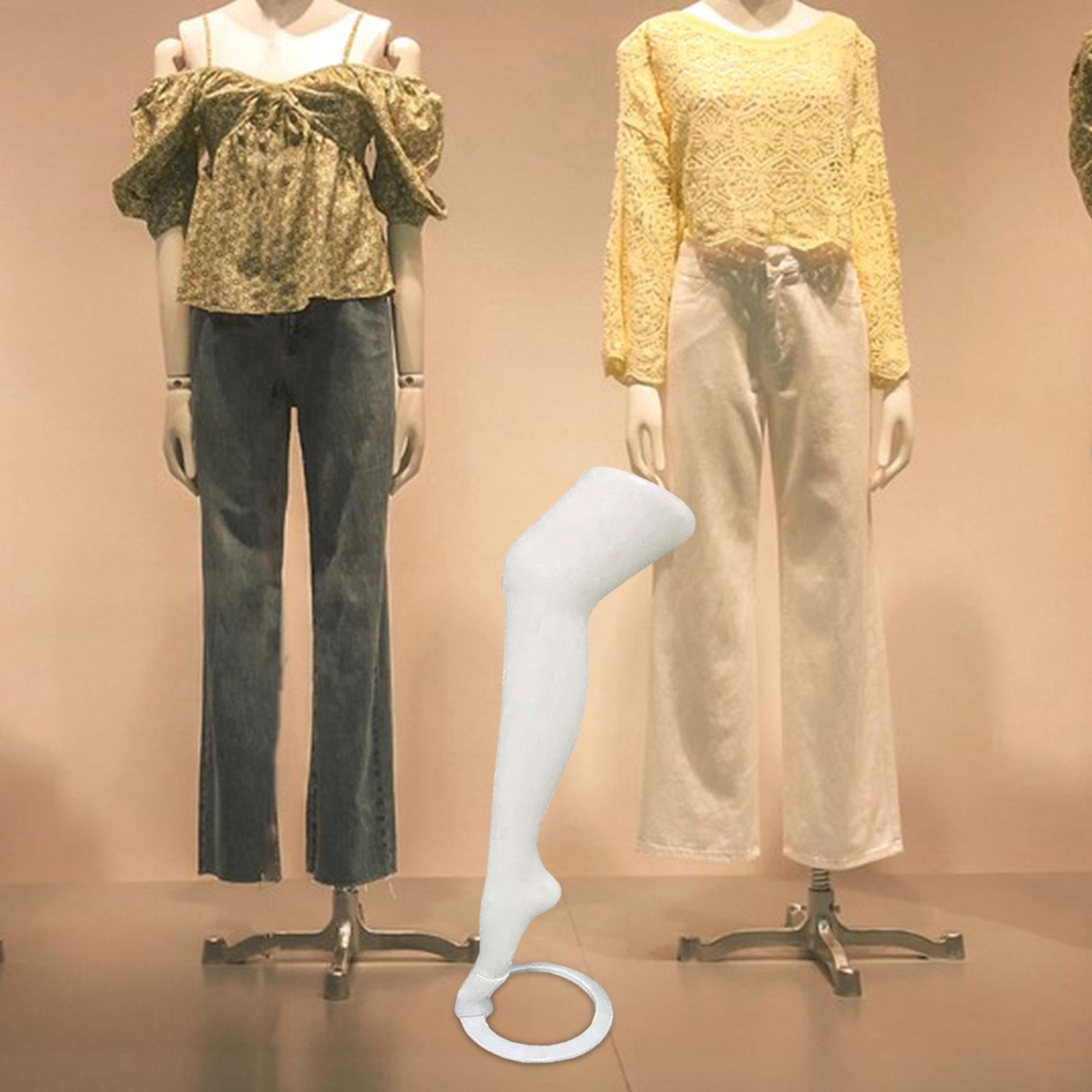 SunniMix Women Mannequin Foot Leg Photo Props Manikin for Shops Commercial Use Retail