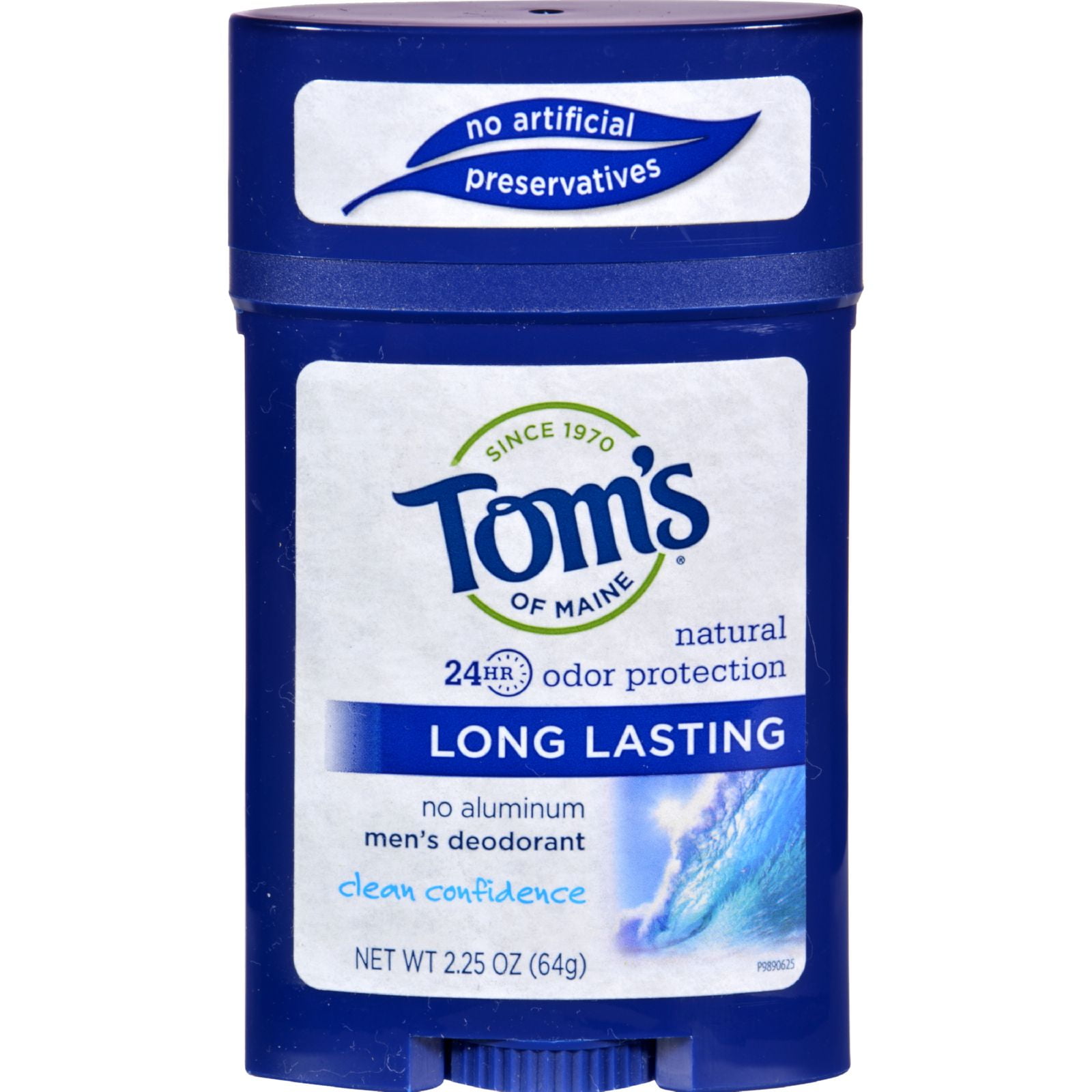 Tom's of Maine Men's Deodorant Clean Confidence - 2.25 oz - Case of 6 ...