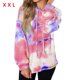 thumbnail image 1 of Sudadera con capucha estampada teñida Suéter con capucha casual de mujer Sudadera con capucha de manga larga Top Speravity AP000139-10B, 1 of 7
