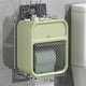 thumbnail image 2 of Caja de pañuelos montada en la pared Soporte de pañuelos de baño Toallitas de almacenamiento con cajón, 2 of 8
