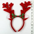 thumbnail image 4 of Christmas Costume Reindeer with Bells Mens Costume T Shirt with Red Antlers Headband, 4 of 4
