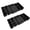Black, variant on Desk Drawer Organizer Bins, 16pcs Felt Shallow Bathroom Storage Trays, Office Accessories & Workspace Organizers Jewelry & Makeup Boxes Containers(Black)