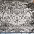 thumbnail image 4 of SAFAVIEH Beach House Kestrel Medallion Indoor/Outdoor Area Rug, Light Grey/Charcoal, 2'2" x 4', 4 of 7