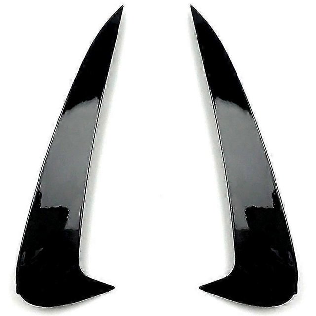 Rear Bumper Spoiler Side Canard for Mercedes for C Class Estate S205 C180 C200 for AMG Black