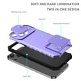 thumbnail image 5 of JTCASES for Samsung Galaxy A03S Case, Sliding Camera Cover & Foldable Kickstand Shockproof Corners Anti-fall Rugged Anti-slip PC TPU Heavy Duty Protective Hybitd Shell - Purple, 5 of 12