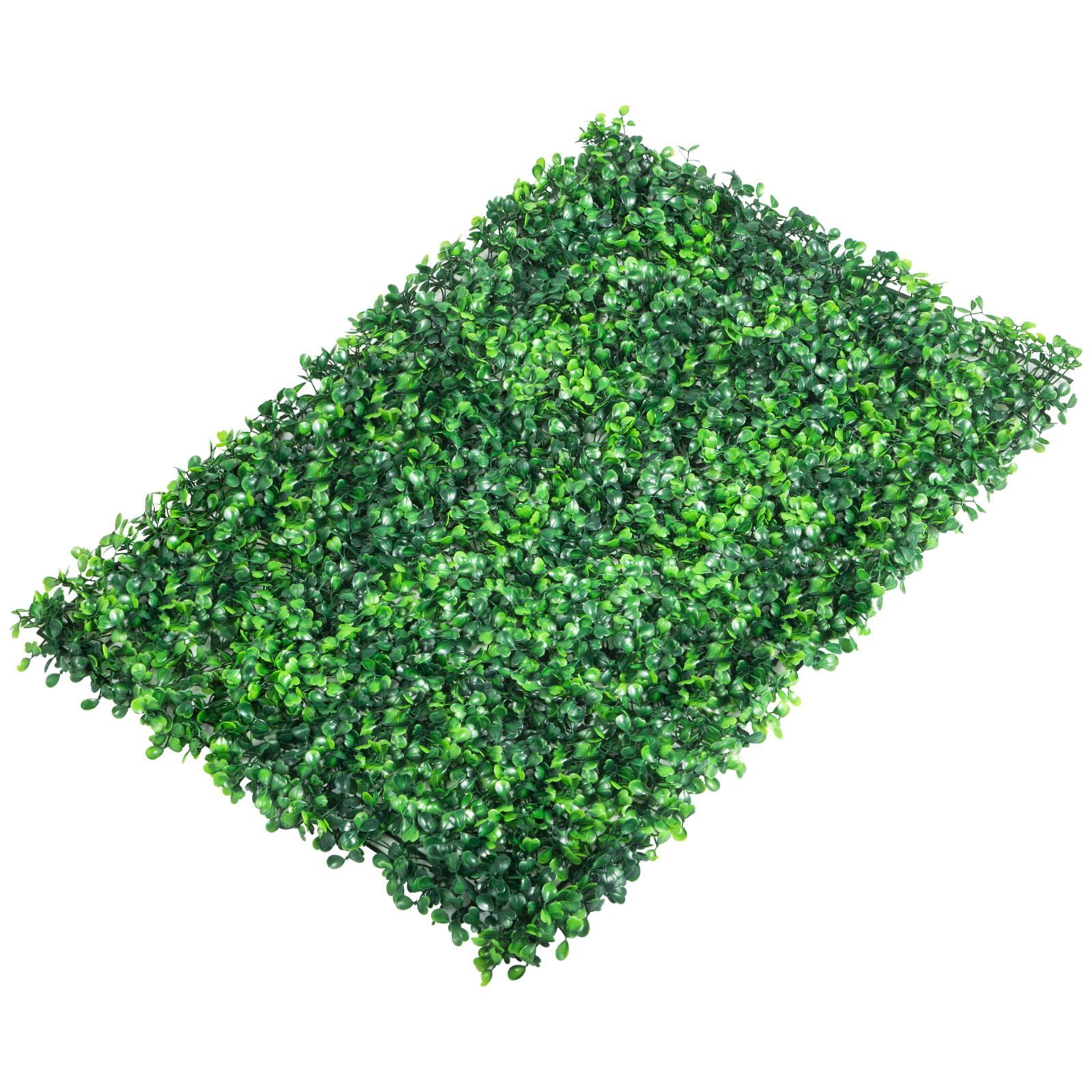 24''x16'' Artificial Boxwood Hedge Panels 24PCS, 1.6" Thick SGS Certified PE Privacy Grass Wall with Zip Ties, Non-See-Through Foliage Backdrop for Indoor Outdoor Garden Wedding Decor