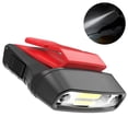 thumbnail image 2 of 1 pcs Rechargeable Motion Sensor Cap Visor Light - COB LED Clip on Hat Light - Headlamp Flashlight with Red Light for Fishing Running Camping Reading, 2 of 9