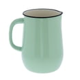 thumbnail image 3 of Novomoskovsjka Posuda Mint Coolness 5-Pint Enamel Pitcher 2.6 Qt (2.5 L) Enameled Steel Water Pitcher Vintage Style Jug for Juice Lemonade Milk Serving Pitcher for Home & Kitchen, Mint Green, 3 of 7
