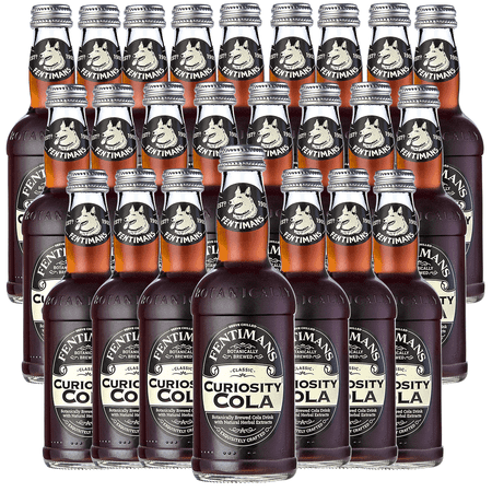 Fentimans Botanically Brewed Curiosity Cola Sparkling Soda, 24 Pack, 9.3 fl oz Bottles – Premium Craft Soda/Mixer for Cocktails & Refreshing Drinks