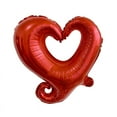 thumbnail image 2 of 1pc 40inch Giant Hollow Heart Shape Foil Balloons for Valentines day/Wedding Party decorations big size red heart helium globos, 2 of 6