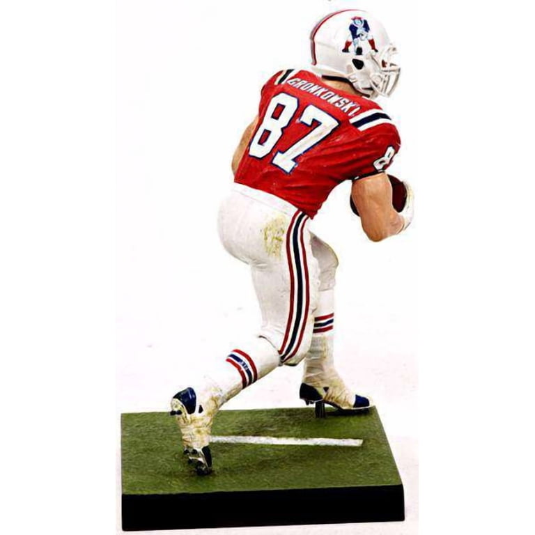 【レア】Mcfarlane NFL ROB GRONKOWSKI B1 Rob Gronkowski Action Figure Retro Red Jersey NFL New England