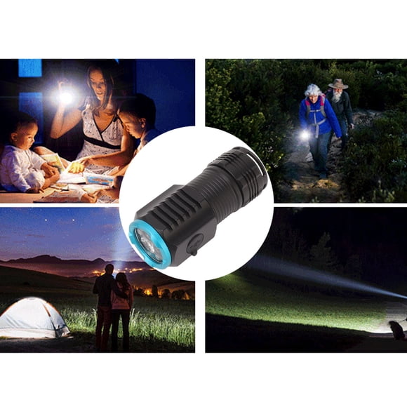Small LED Flash Light, Mini Powerful Flashlight 6 Modes Long Range for Outdoor